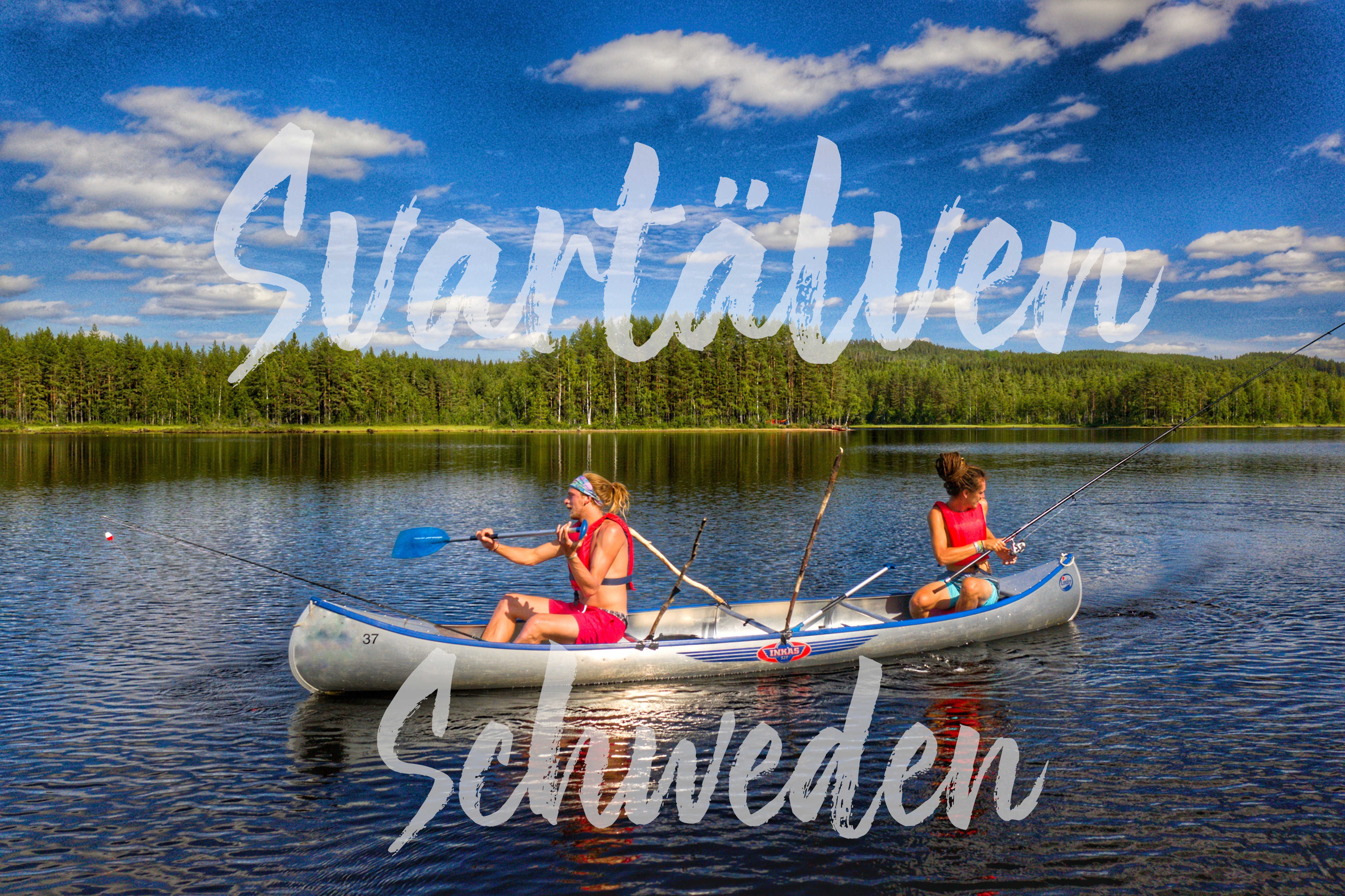 Svartälven Schweden Kanutour